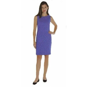🌟✨2 for $30 ✨🌟 Mario Serrani Blue Sleeveless Shift Dress